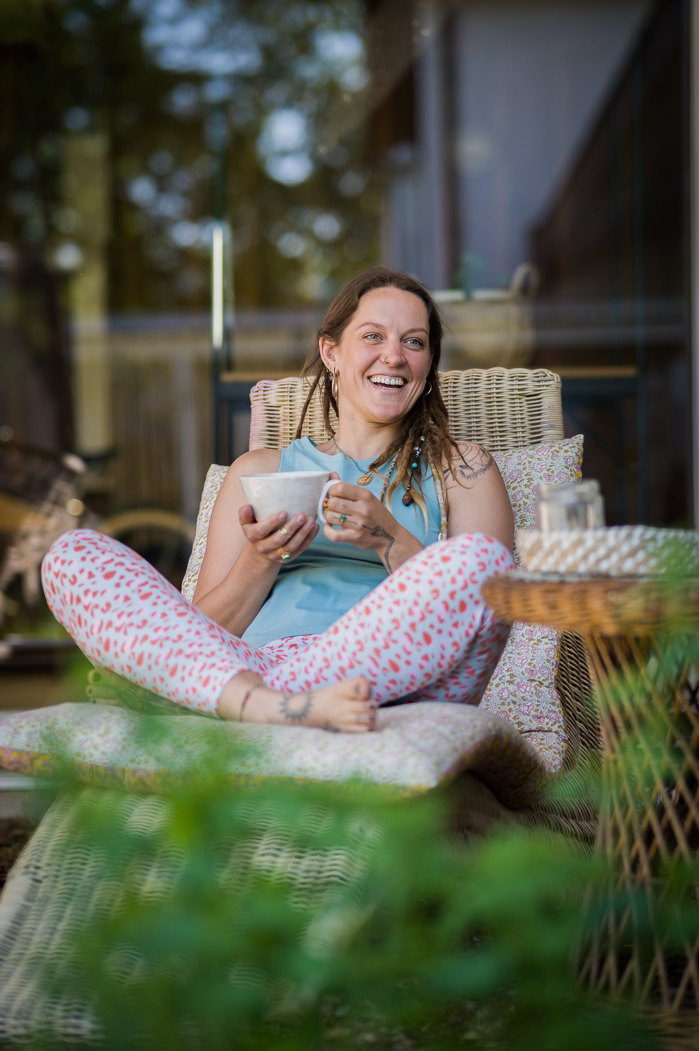 "Lazy Leo" Legging Bio-Baumwolle