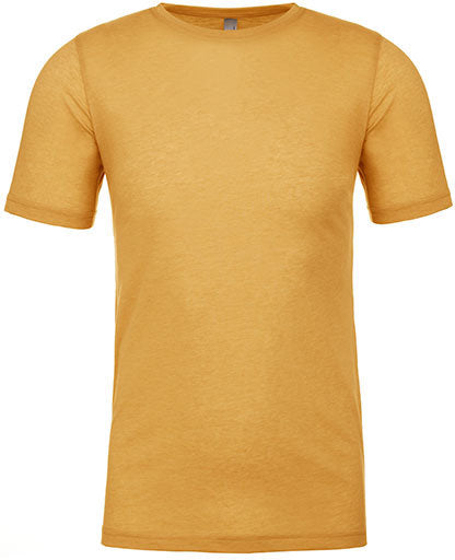 T-Shirt-senf-„Protect Your Energy“-Prints auf linker seite – nachhaltig & bewusstes Design.