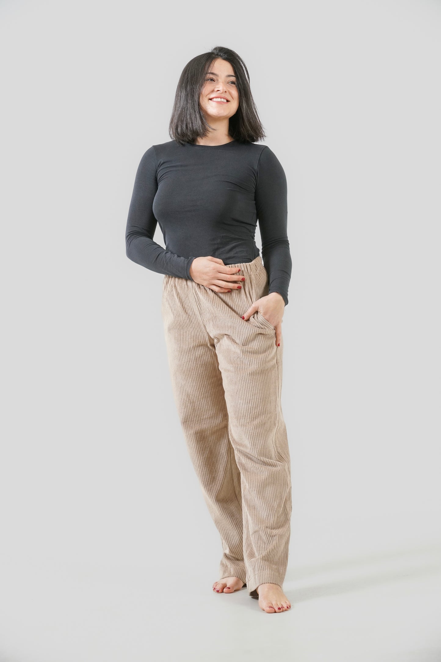 Damen Cord Pants "Cozy" GOTS Bio-Baumwolle