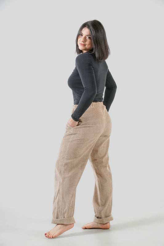 Damen Cord Pants "Cozy" GOTS Bio-Baumwolle