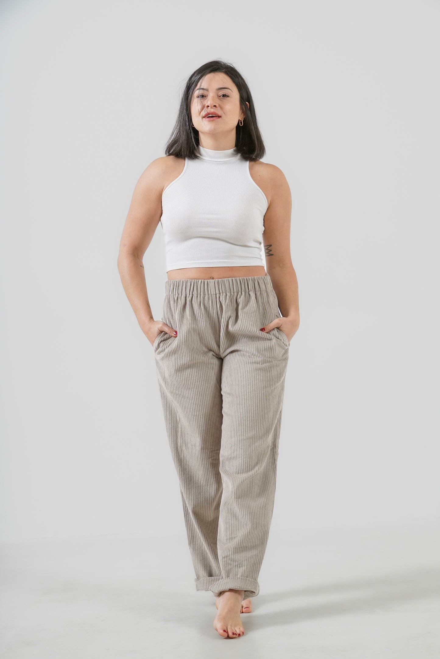 Damen Cord Pants "Cozy" GOTS Bio-Baumwolle