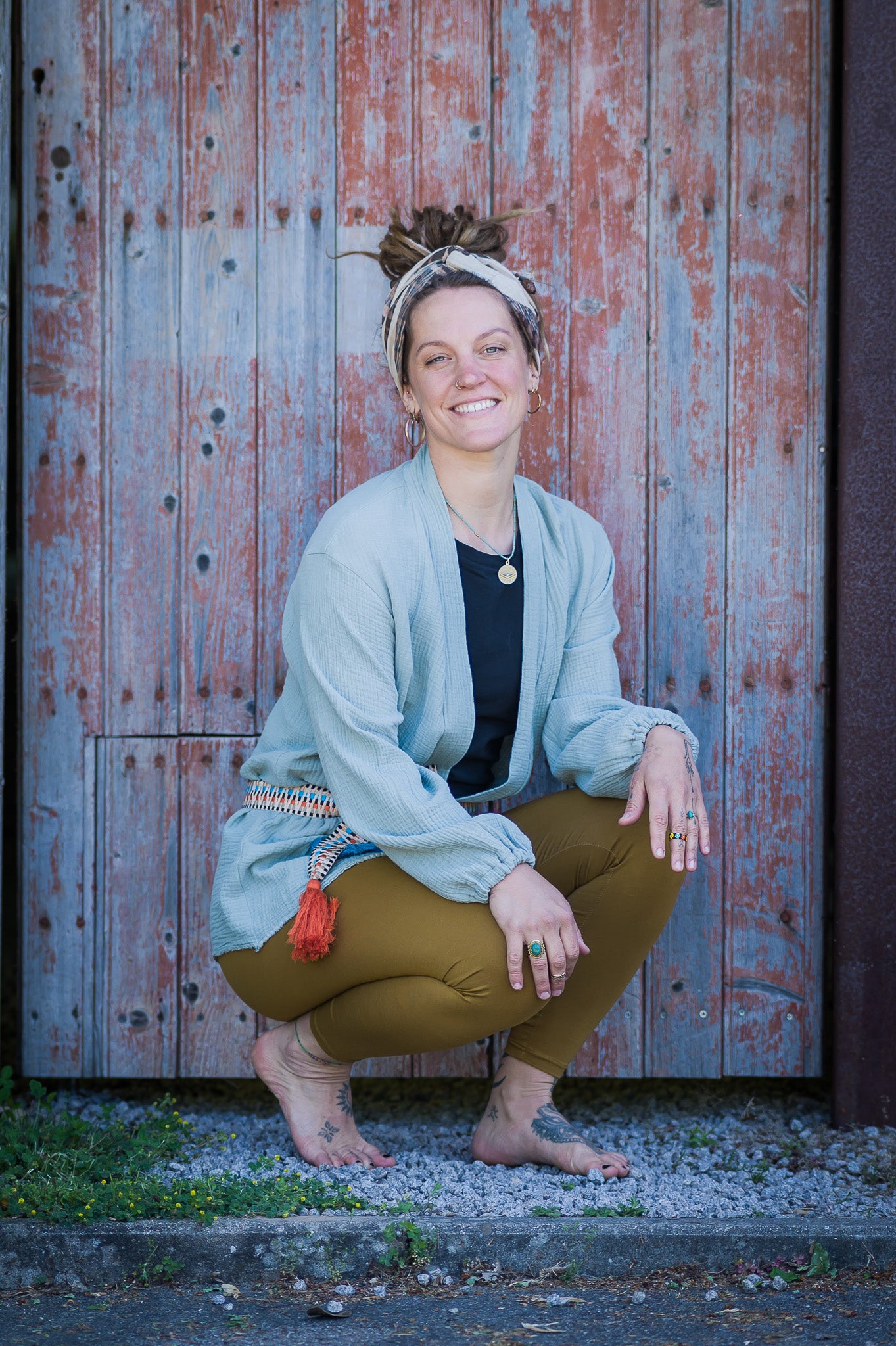 Detail Musselin Mint – Bio-Baumwolle GOTS-zertifiziert_yogiliebe