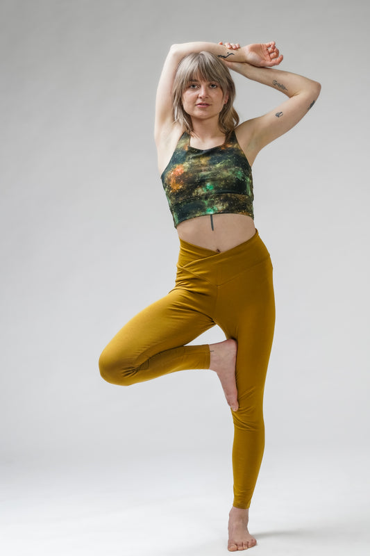Yoga Wende double BRA "Tara" Bio Baumwolle