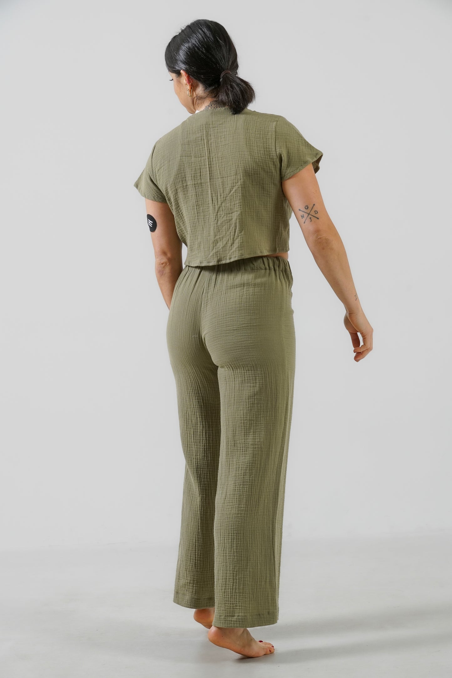 Damen Musselin Hose „Prema“ aus Bio-Baumwolle – leicht & nachhaltig