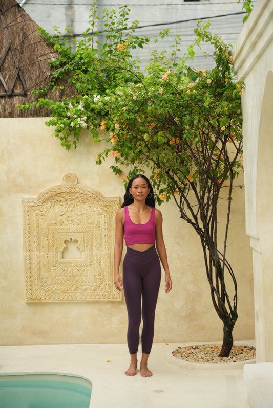 Damen Yogalegging „Maitri“ – Mystic Plum  Soul Collection