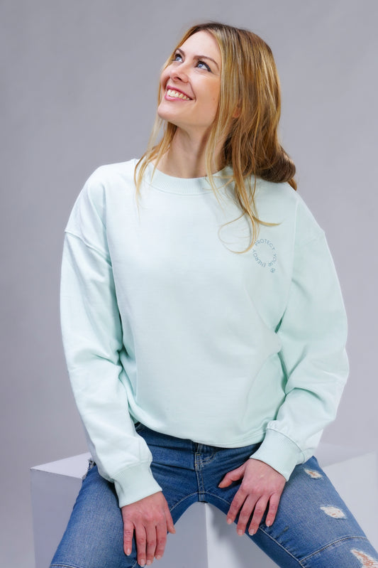 Damen Sweatshirt "Pye" Organic Cotton Mint