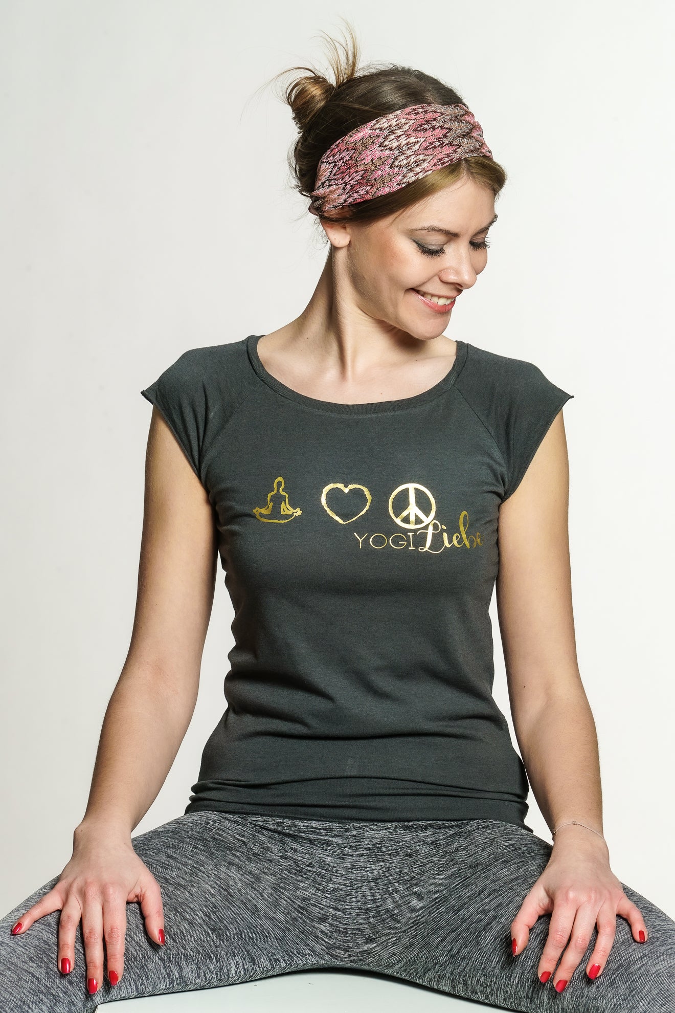 Yoga Shirt kurzarm Magic Peace