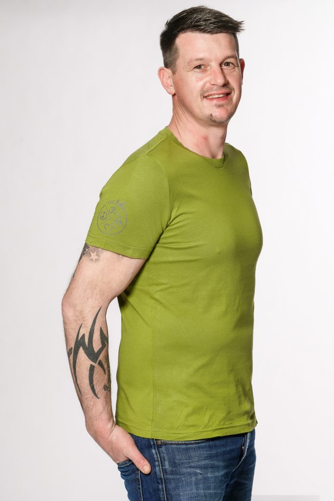 Yoga T-Shirt Herren - Rundhals