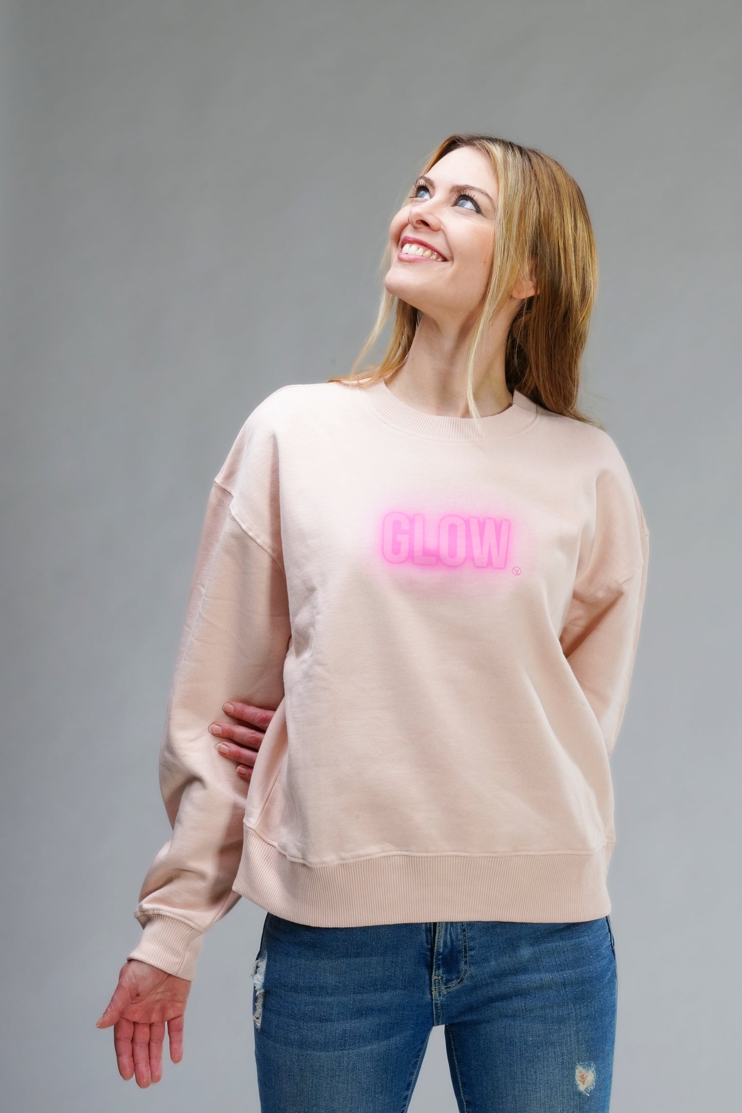Damen Sweatshirt "Glow" Organic Cotton